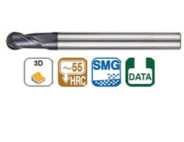 Dao phay cầu 2 me 55HRC Dao phay cầu 2 me 55HRC