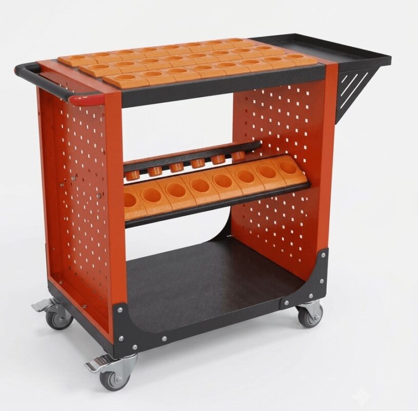 text Xe Đẩy Bầu Kẹp BT- Giải Pháp Lưu Trữ Và Di Chuyển Dao Cụ CNC Chuyên Nghiệp