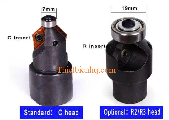 Lưỡi dao vát C và lưỡi dao vát R dùng cho máy vát mép KZ-D900DG