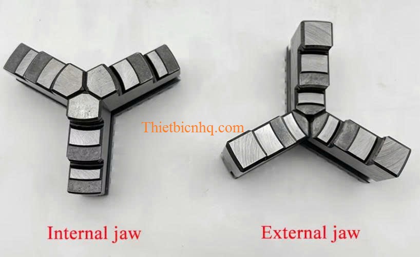 Chấu kẹp trong và ngoài mâm cặp