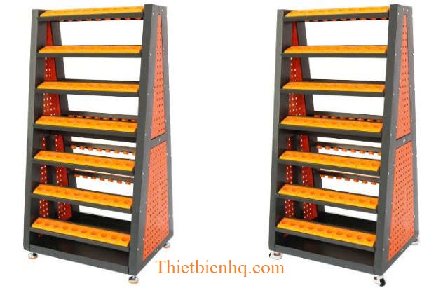Giá để bầu kẹp 2 mặt loại có bánh xe