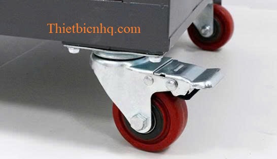 Bánh xe chịu tải của xe đẩy dụng cụ có khóa