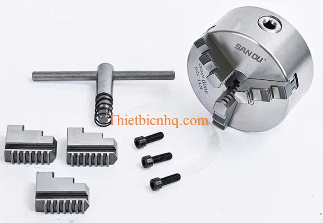 Bộ mâm cặp 3 chấu K11 đầy đủ phụ kiện lắp đặt