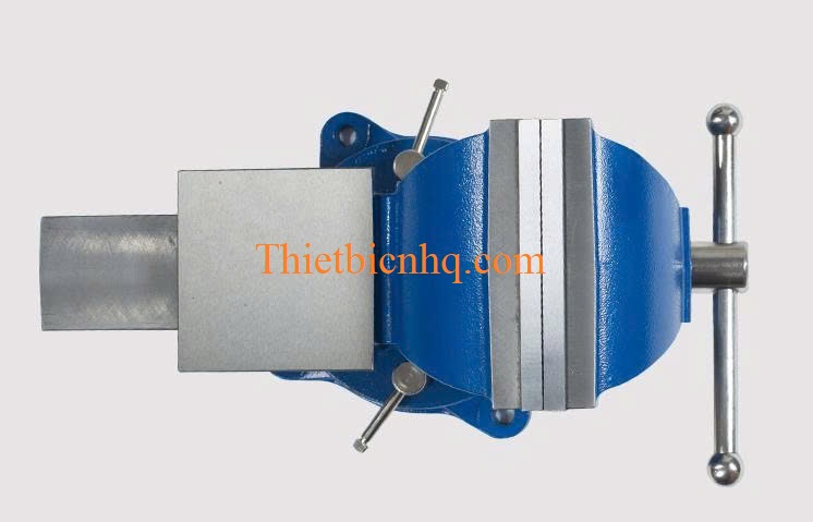 Chi tiết hàm kẹp và đế xoay ê tô bàn khoan gang đúc