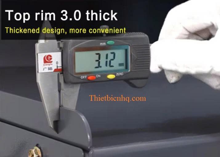 Độ dày chắc chắn, cứng vững