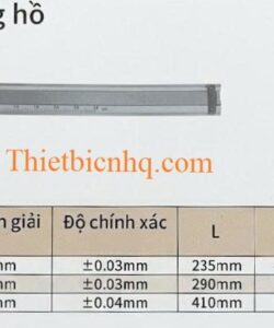Kích thước tổng thể thước kẹp đồng hồ