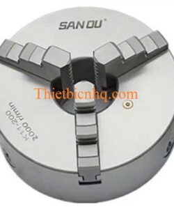 Mâm cặp 3 chấu K11-200 tự định tâm đường kính 200mm cho máy tiện CNC