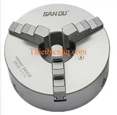 Mâm Cặp 3 Chấu K11-200 – Kẹp Phôi Chính Xác Cho Máy Tiện 