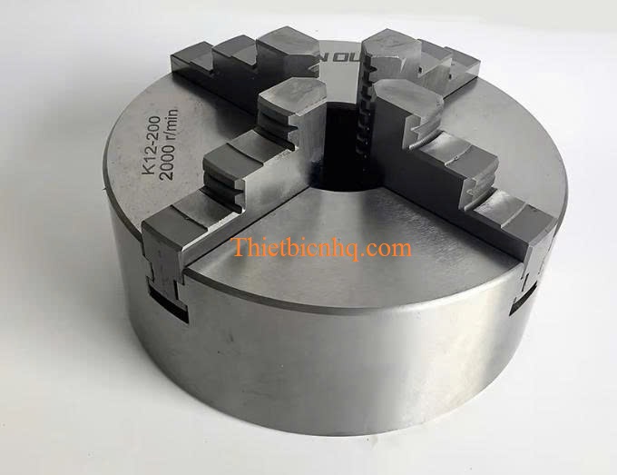 Hình ảnh thực tế mâm cặp 4 chấu K12