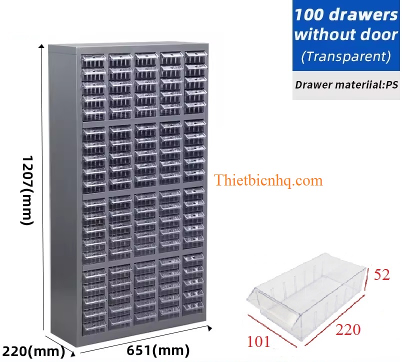 Tủ Đựng Linh Kiện 100 Ngăn 
