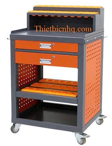 Xe Đẩy Bầu Kẹp CNC E8H – Lưu Trữ Và Di Chuyển Dụng Cụ 