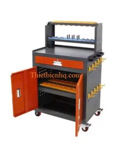 Xe đẩy dụng cụ có khóa, ngăn kéo cho xưởng CNC và cơ khí
