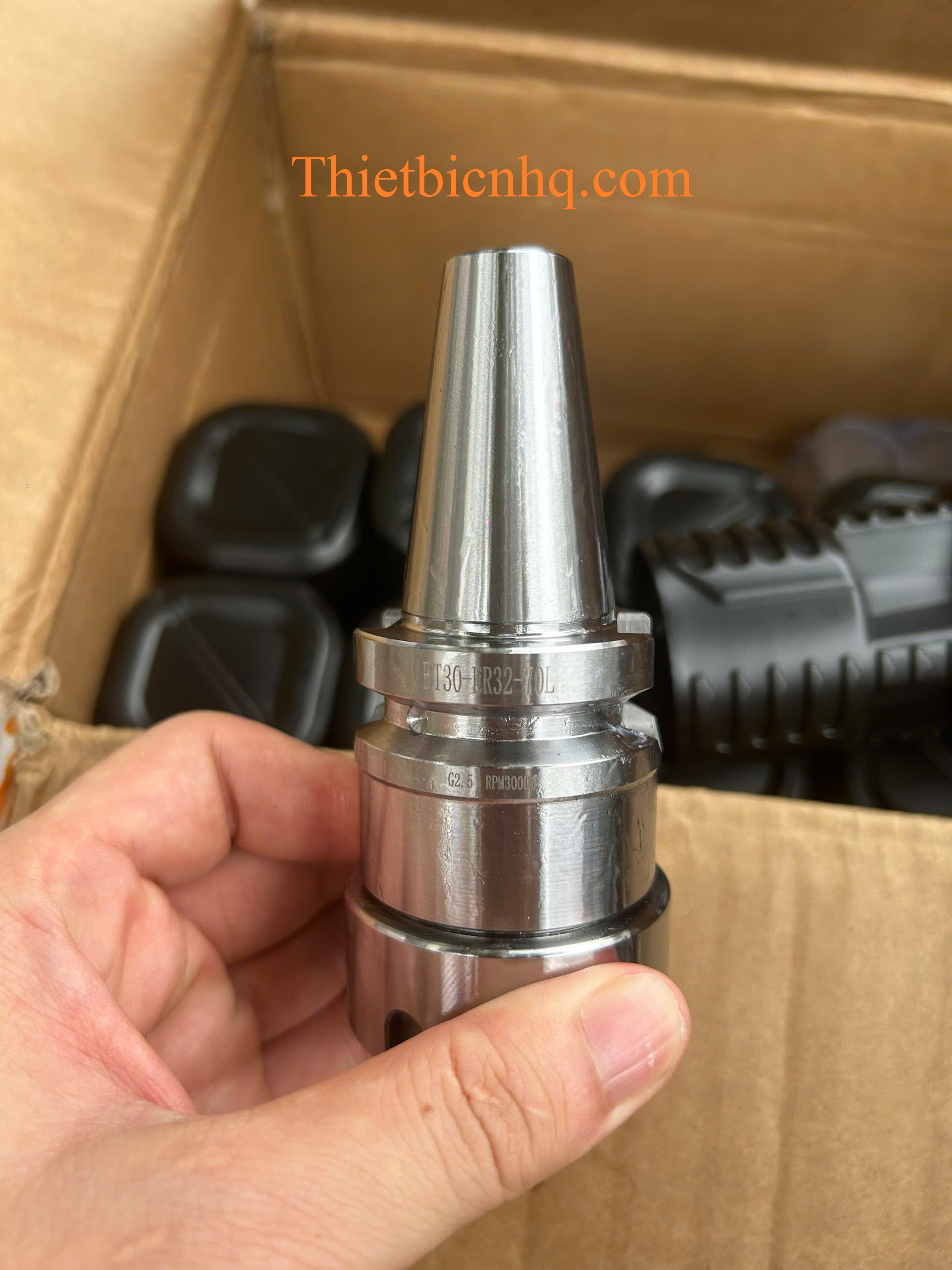 Hình ảnh thực tế bầu kẹp BT30-ER32 cho máy CNC