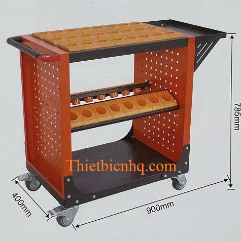 Kích thước xe đẩy bầu kẹp